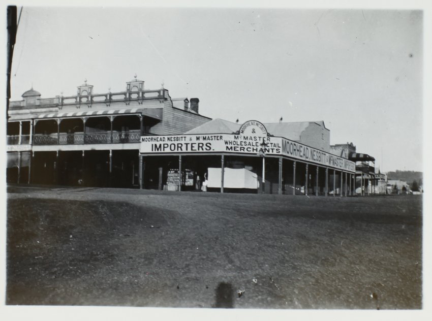 Moored, Nest and Macmaster&rsquo;s store, Lismore