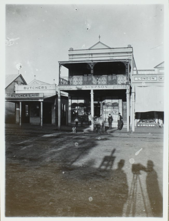 A.J. Simpson&rsquo;s store, Molesworth Street, Lismore
