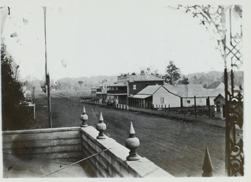 Lismore from balcony of Simpson&rsquo;s store