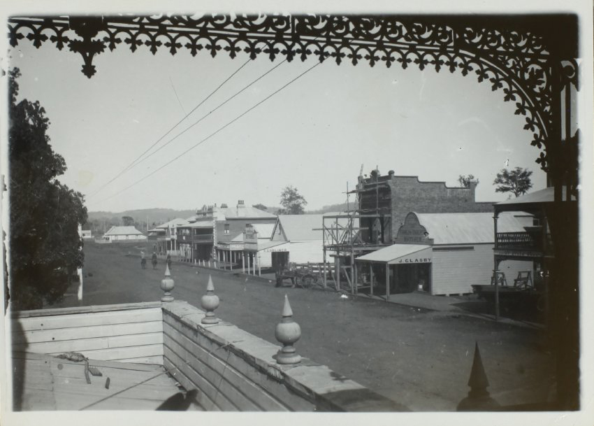 Lismore from balcony of Simpson&rsquo;s store