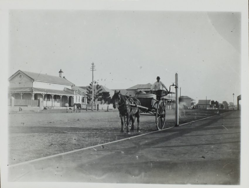 Water cart, Molesworth Street Lismore