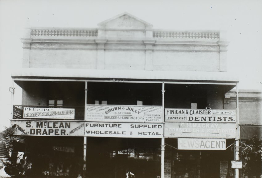 Victoria buildings early 20th century