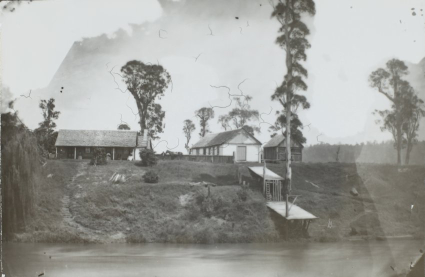 Homestead on lower Richmond, Woodburn district Riorden&rsquo;s property