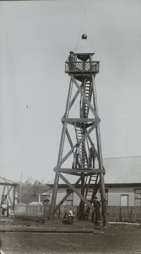 Lismore Fire Tower Molesworth Street, west side