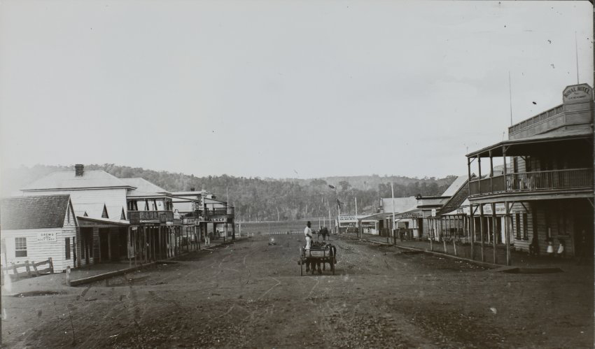 Woodlark Street, Lismore (looking East)