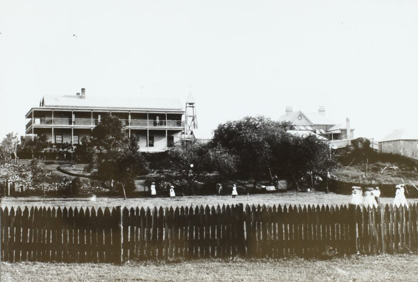 St. Mary&rsquo;s College and park, Dawson Street, Lismore