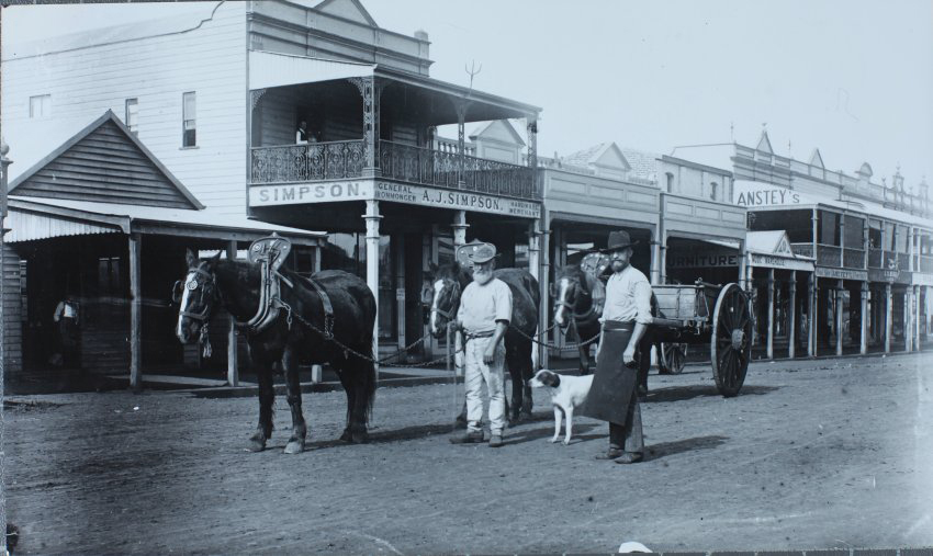 East side of Molesworth Street, Lismore