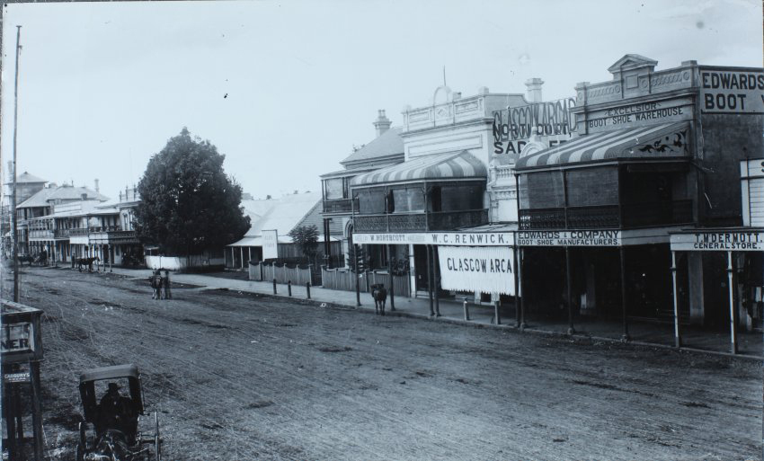 East side of Molesworth Street, Lismore