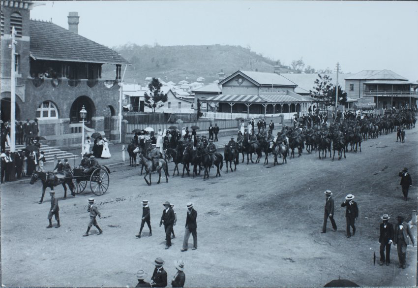 Boer War Memorial procession, Lismore
