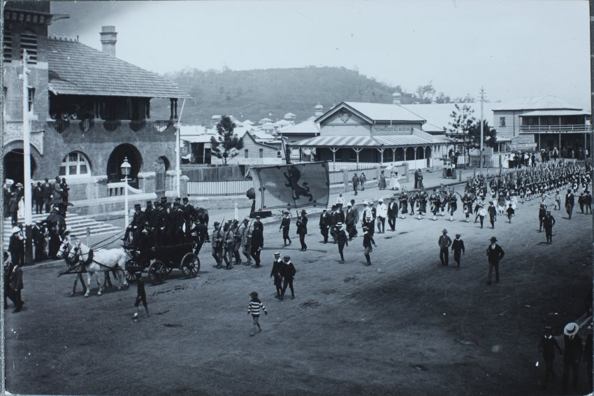 Procession, Molesworth Street, Lismore