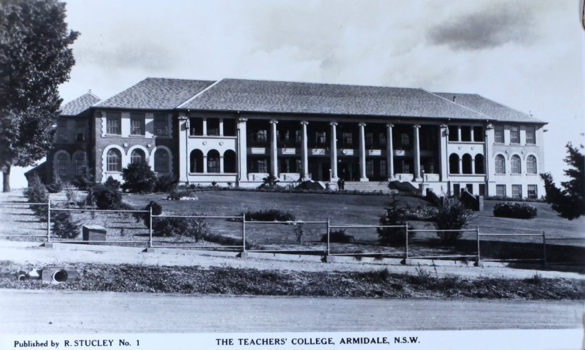 Two postcards - The Teacher's College, Armidale, NSW