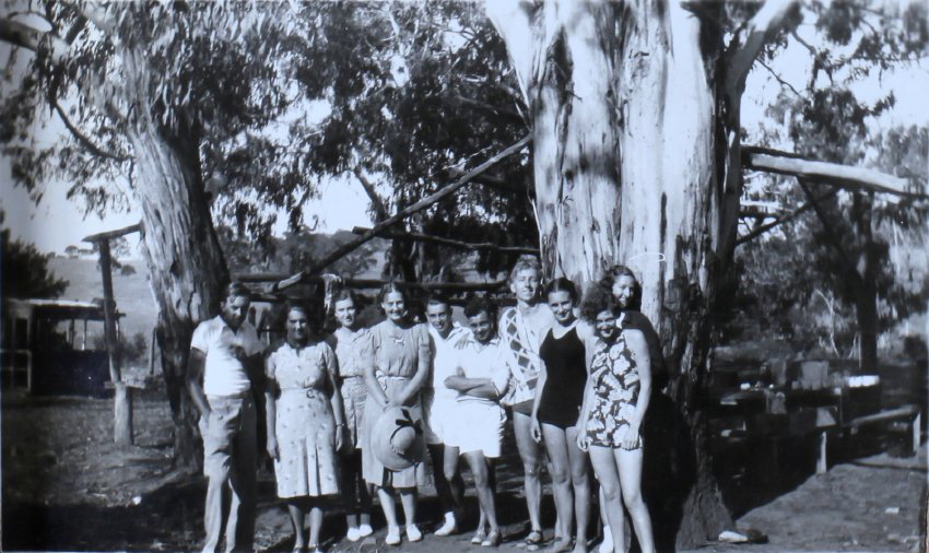 Blue Hole, Easter, 1940