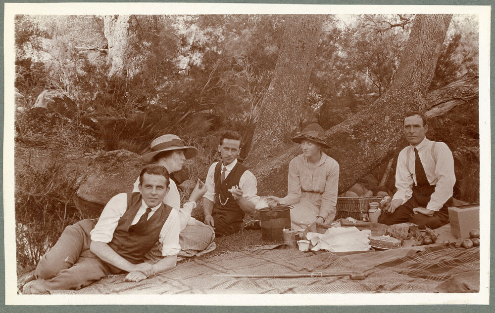 Picnic at Gara, March 1919