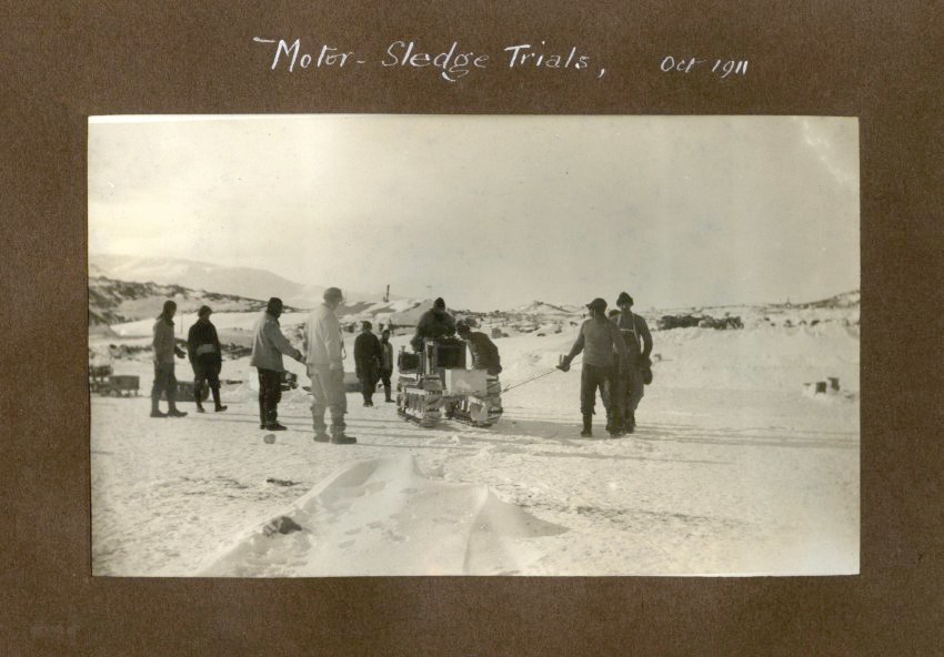 Motor Sledge Trials, October 1911
