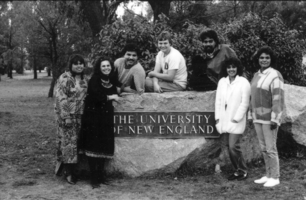 Debbie Green, Lyn Riley, Warren Mundine, Romlie Makak, Cheryl Kitchener and Rose Lovelock
