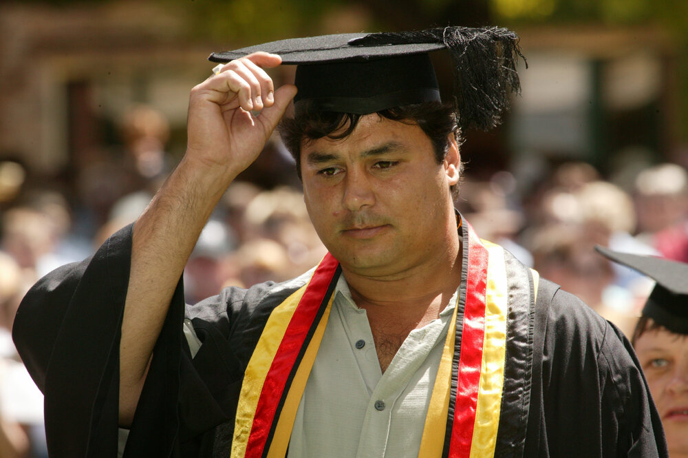 Justin Gray, TRACKS Graduation, 2005