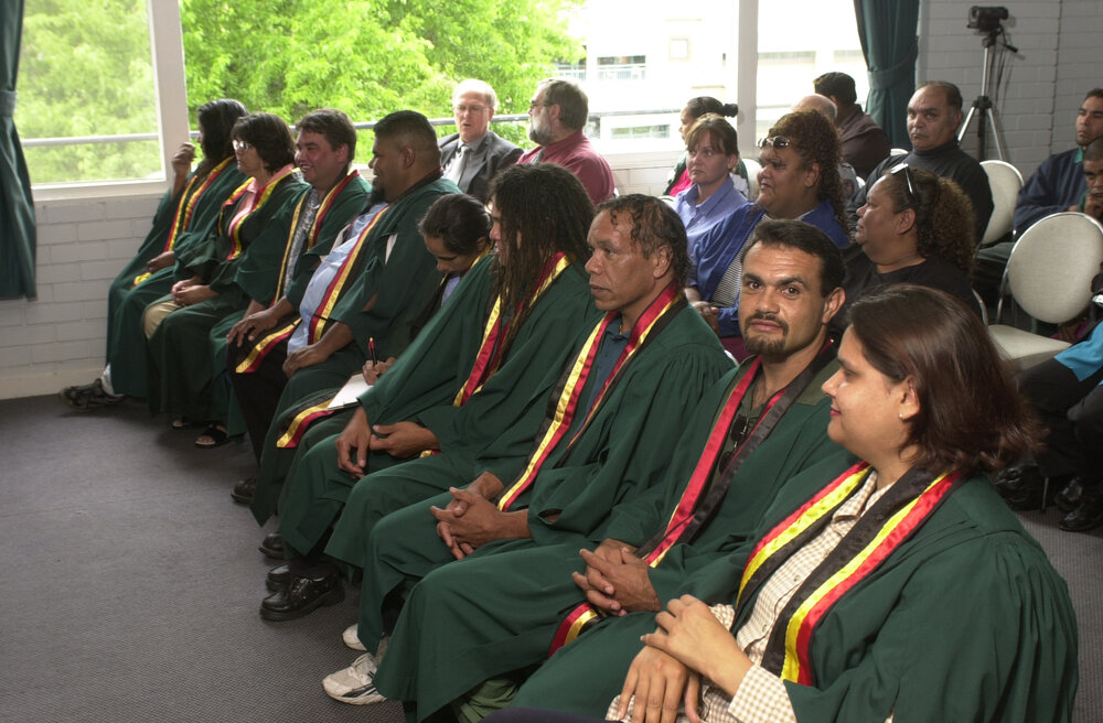 TRACKS Graduation Ceremony 2001