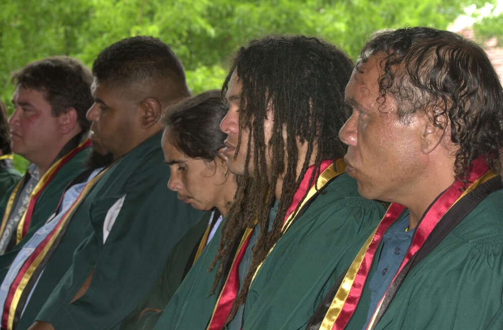 TRACKS Program Graduation ceremony 2001