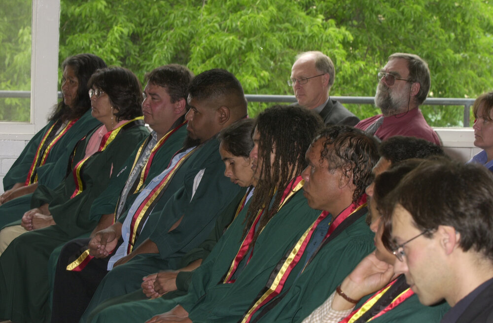 TRACKS Graduation Ceremony, 2001