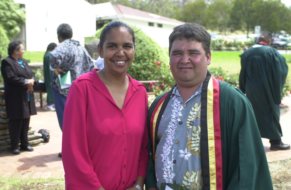 TRACKS graduation ceremony 2001