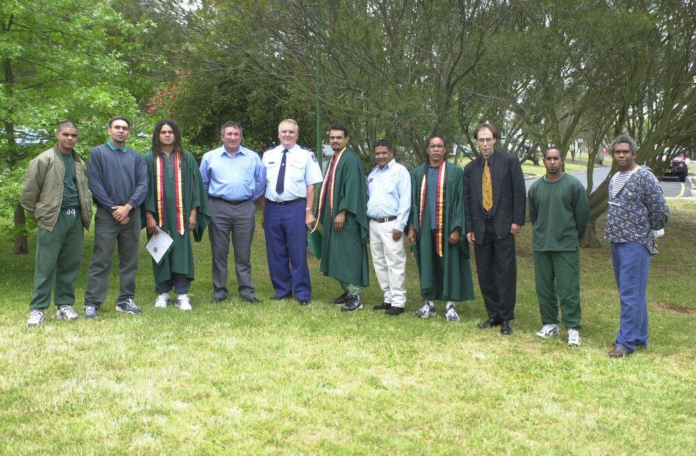 TRACKS Graduation ceremony 2001