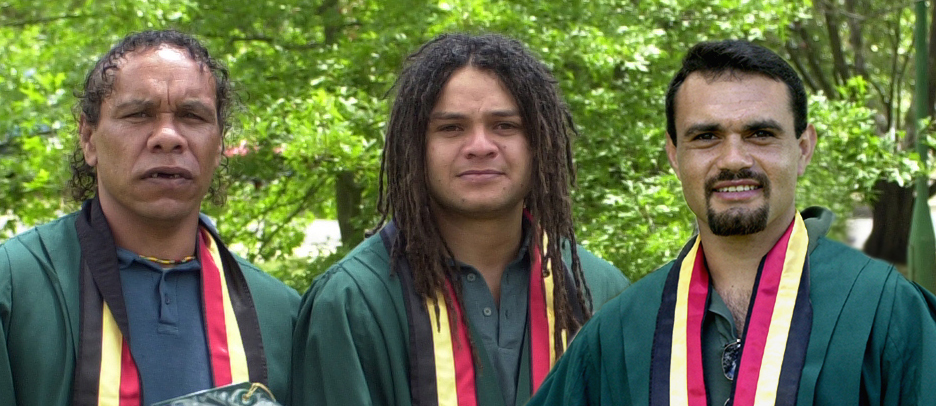 TRACKS Program Graduates: Charles Dumas, Marcus Ferguson, Clayton Morris, 2001