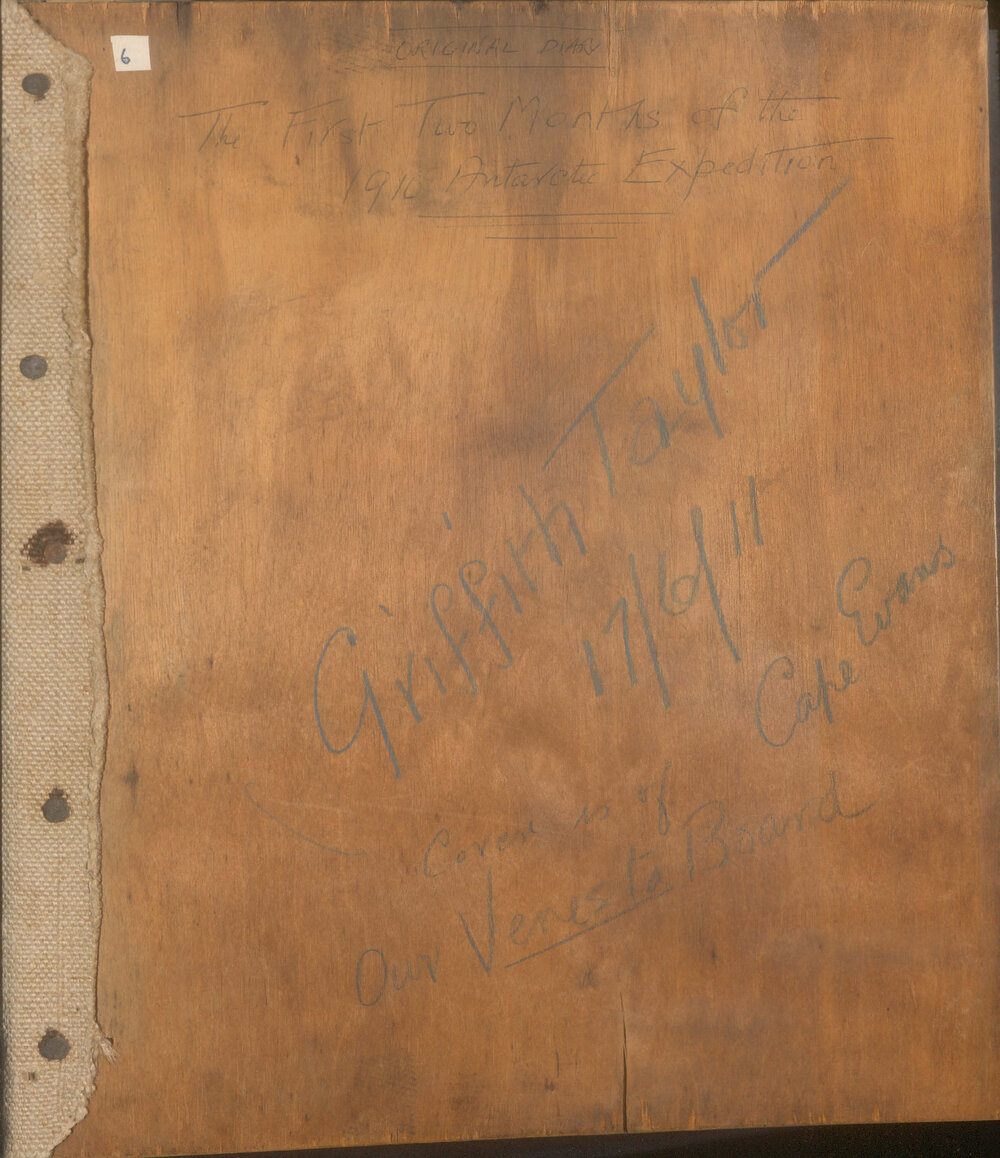 A Journal of the 1910 Expedition (Part A), by Griffith Taylor