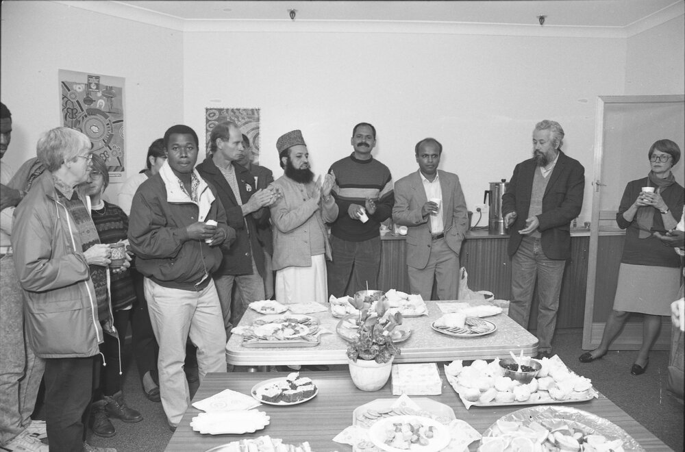 Afternoon tea at the Oorala Centre for the Year of Indigenous People, 1993