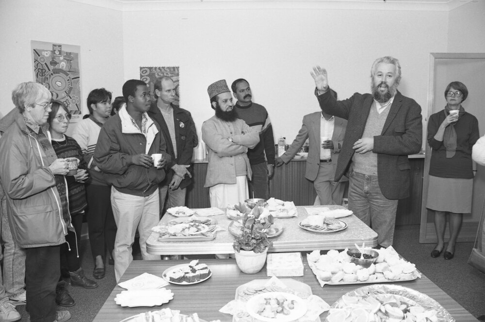 Afternoon tea at the Oorala Centre for the Year of Indigenous People, 1993