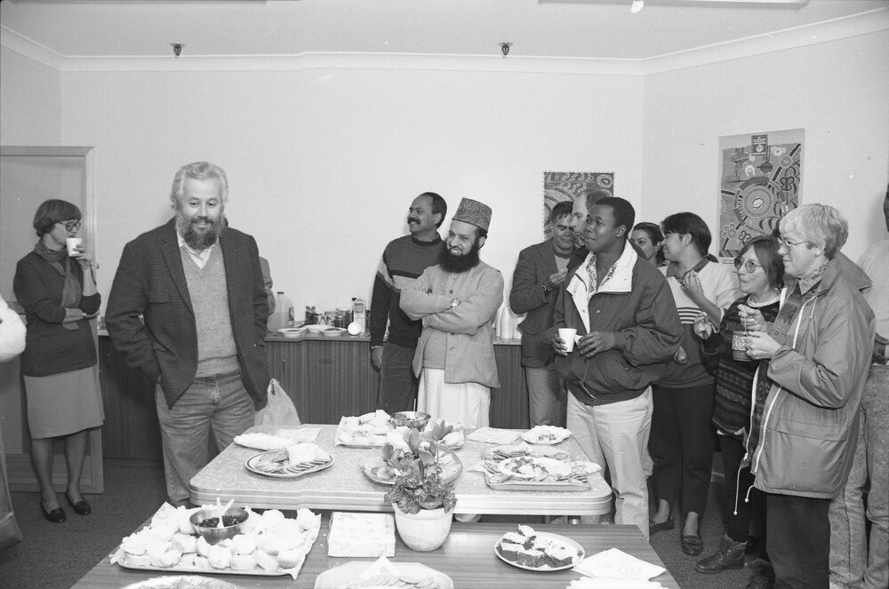 Afternoon tea at the Oorala Centre for the Year of Indigenous People, 1993
