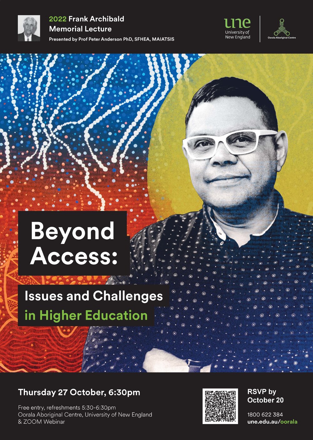 Beyond Access - 2022 Frank Archibald Memorial Lecture by Prof. Peter Anderson