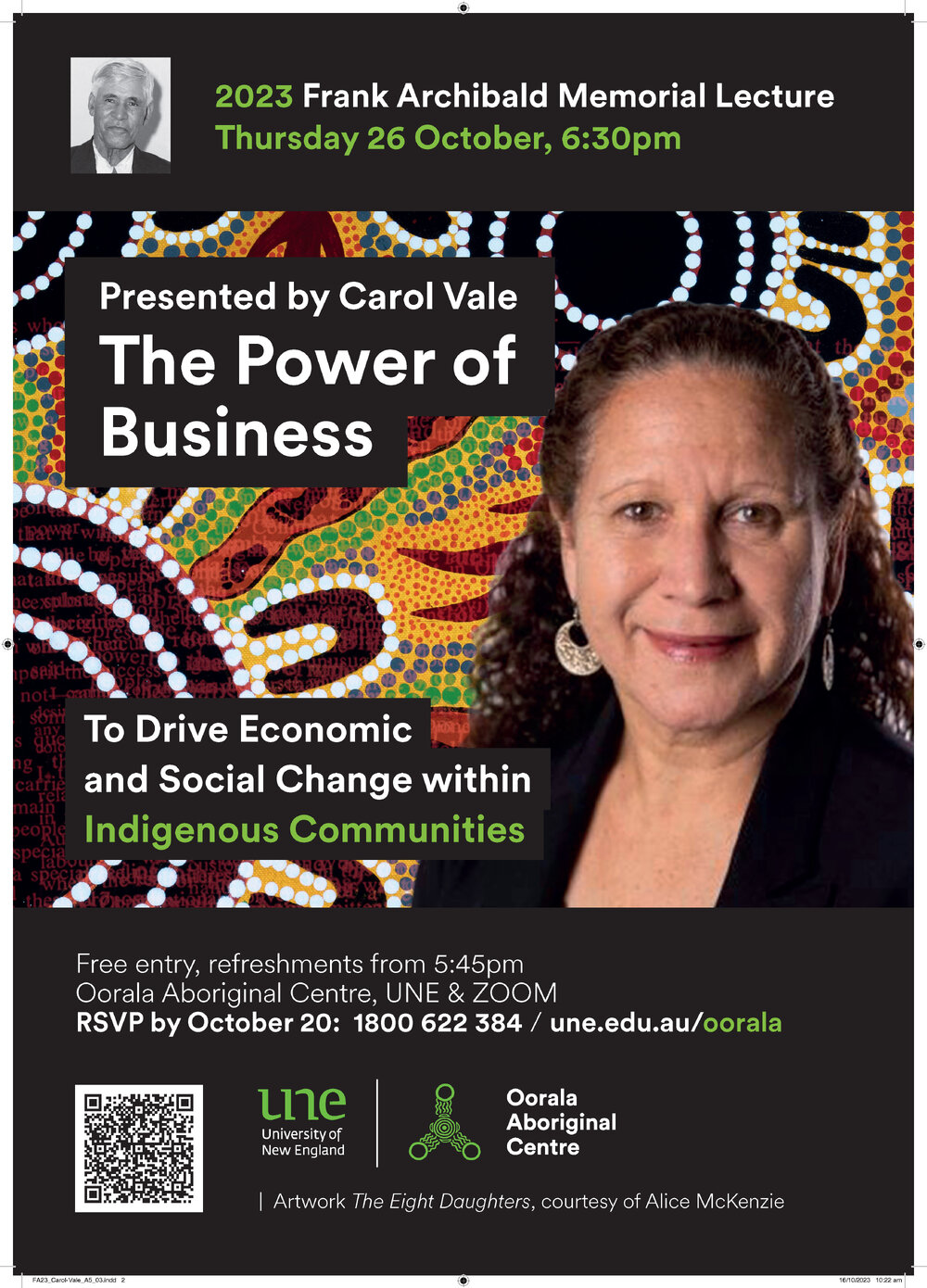 The Power of Business - 2023 Frank Archibald Memorial Lecture