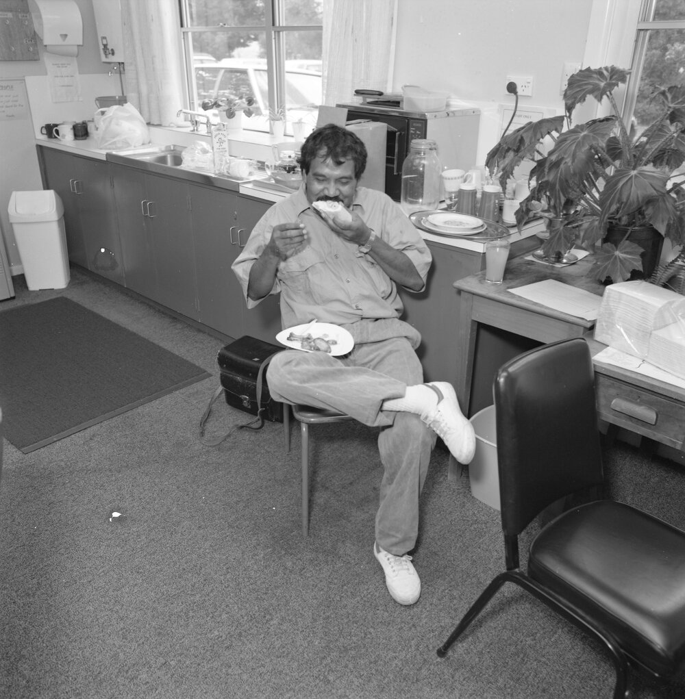 Colin Ahoy, Oorala Centre kitchen, 1993