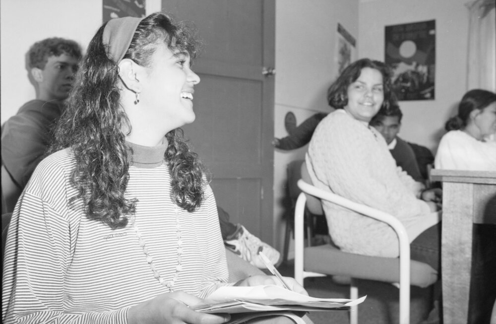 Kathy Miller, P.O.P. student, Oorala Centre, 1994