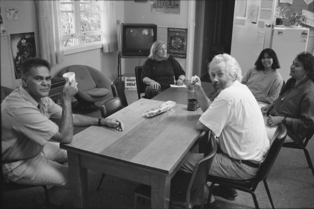 Bill Oates, Mitch Morris, Annie Mackay, Oorala 1995