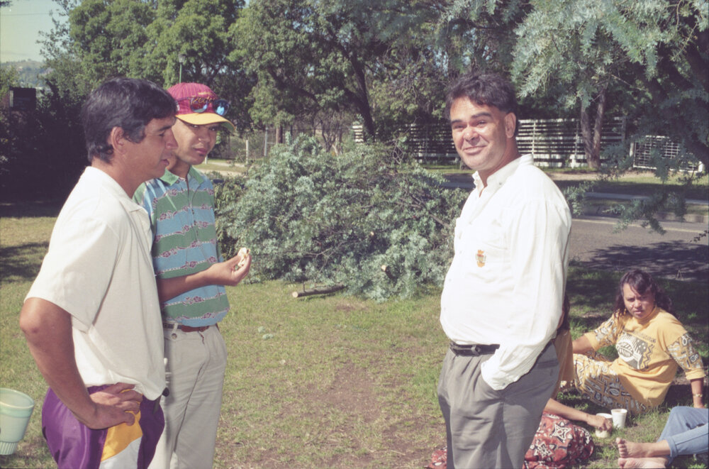 William Ahoy, Darryl Smith, Mitchel Morris, Cheryl Ahoy, Oorala Barbeque, 1995
