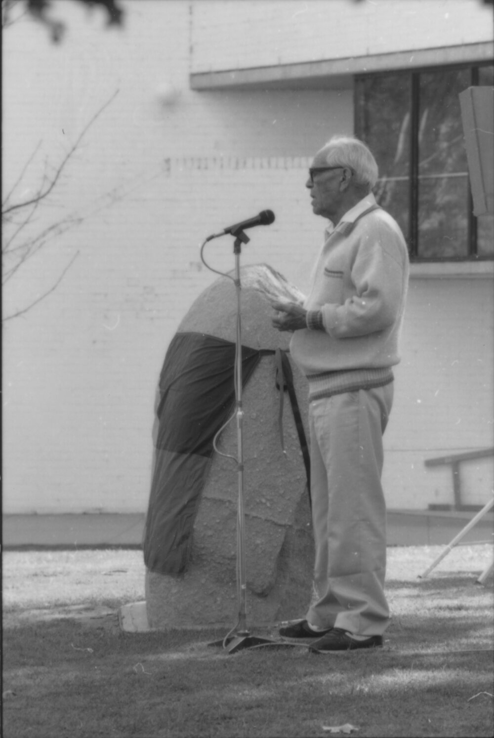 Bill Murray, speaking at the Ceremony for Aboriginal Education, 1988