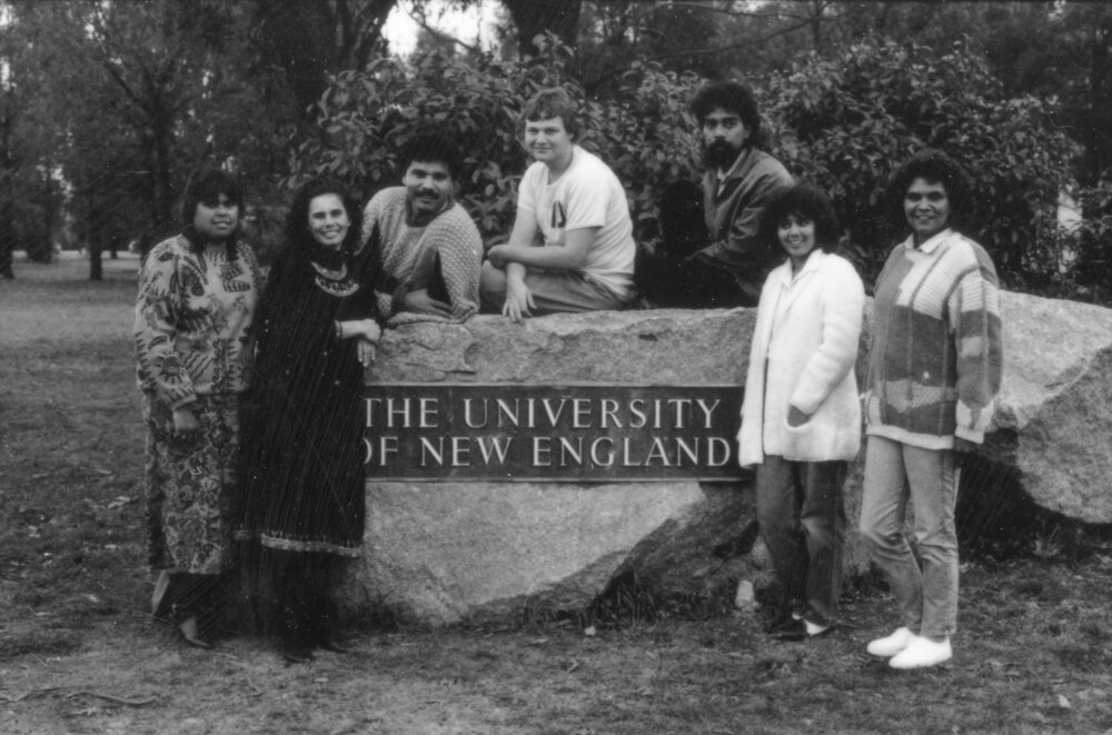 Debbie Green, Lyn Riley, Warren Mundine, Romlie Makak, Cheryl Kitchener and Rose Lovelock