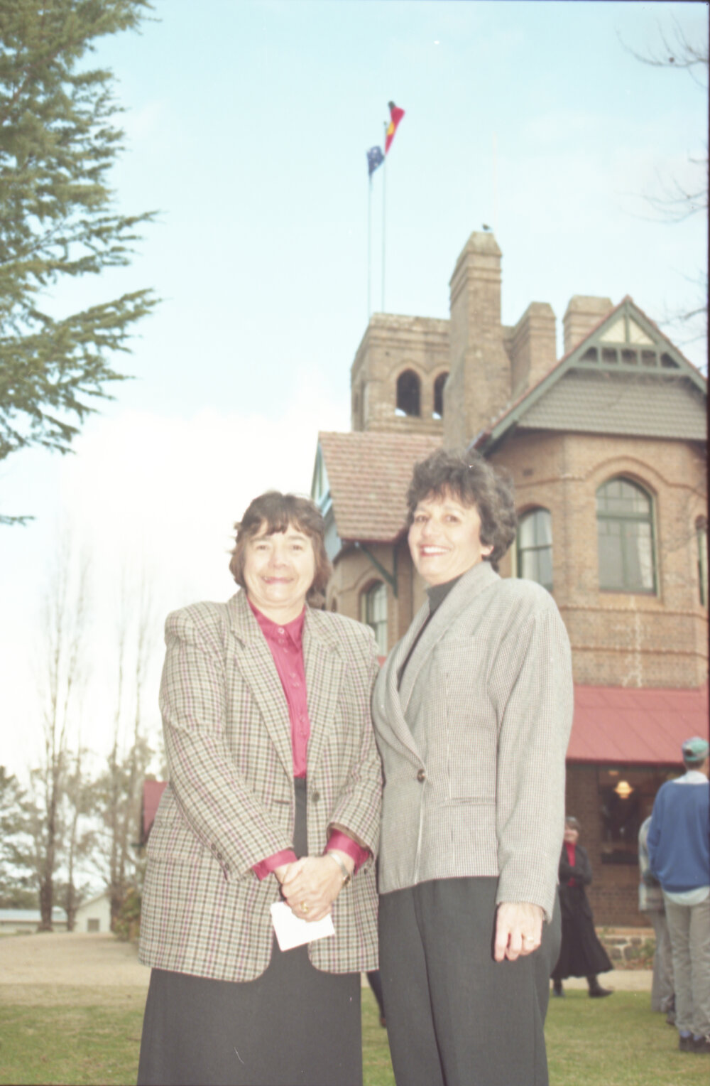Chancellor Dr Pat O'Shane and Mrs Dawn Fuller, Aboriginal Week 1995