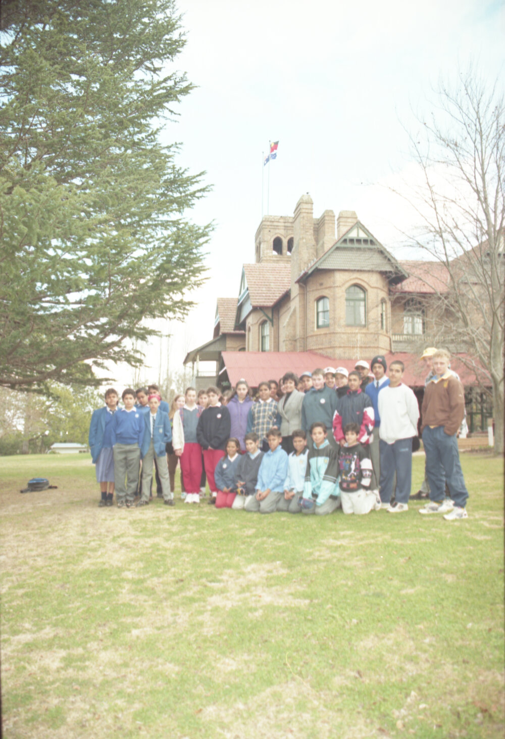 Local school children and UNE staff, Aboriginal Week 1995