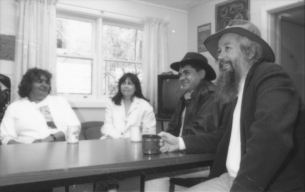 Barbara Bond, Cynthia Briggs, Michael Dodson and William Oates, Oorala Centre, 1994