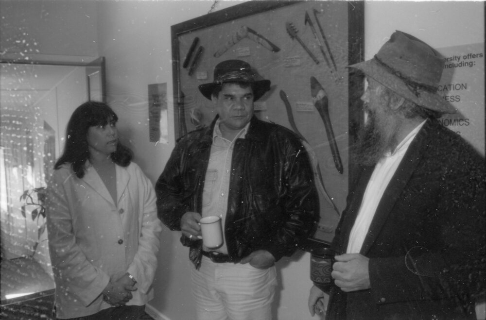 &nbsp;Cynthia Briggs, Michael Dodson, William Oates, Oorala Centre, 1994