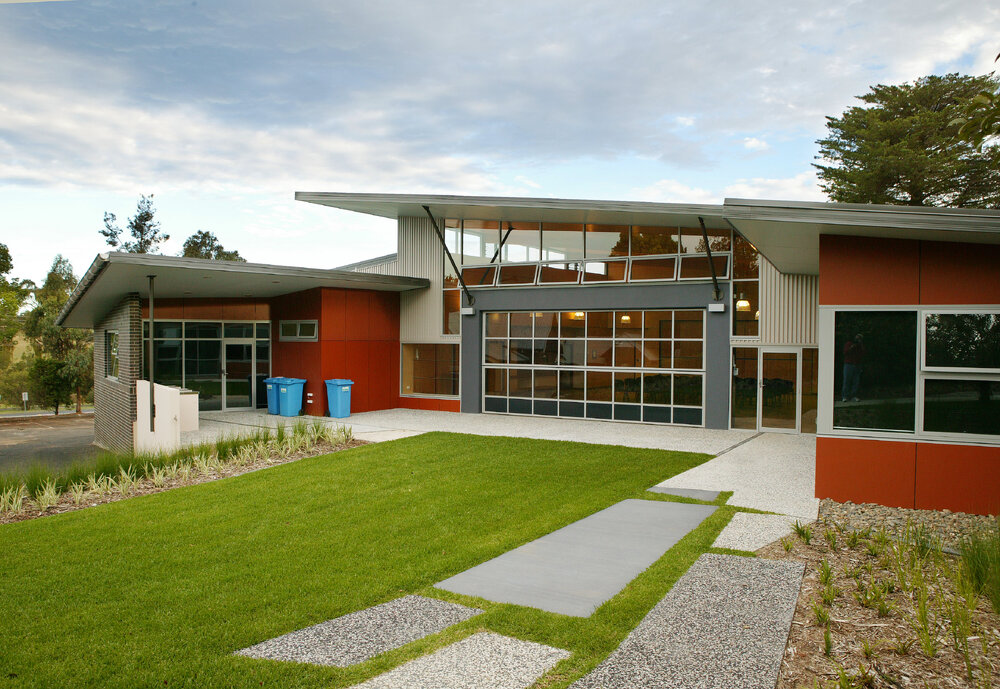 Oorala Centre courtyard, 2007