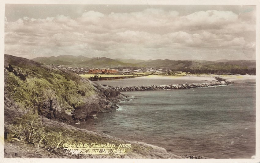 Coffs Jetty Township, from Mutton Bird Island, NSW