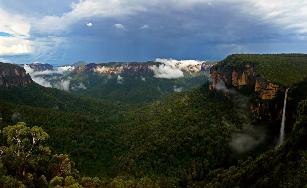 Dharug and Gundungurra Country (Blue Mountains, NSW) by Isabella Nolan
