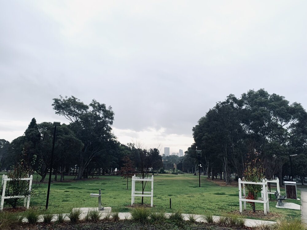 Wangal Country (Strathfield, NSW) by Jessica Ellen Rogers.