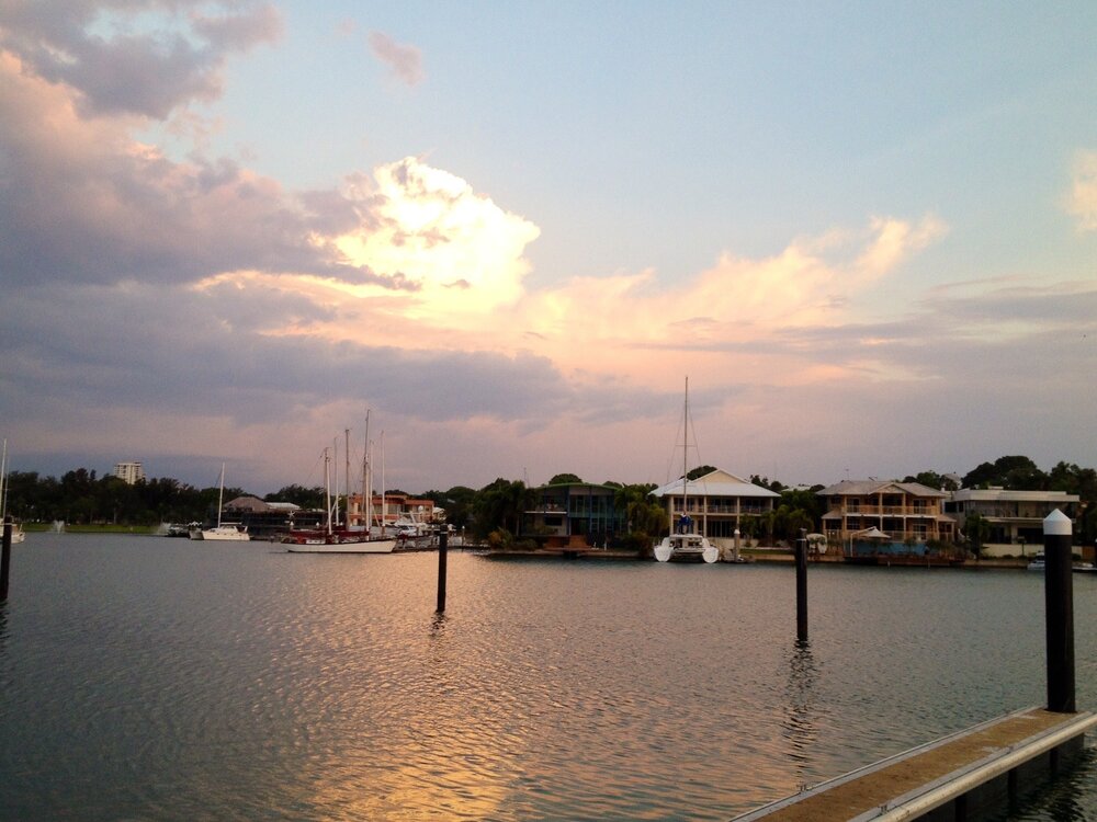 Larrakia Country (Cullen Bay, NT) by Meredith Kellahan