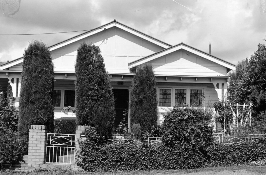  No. 14 of set of 55 weatherboard houses