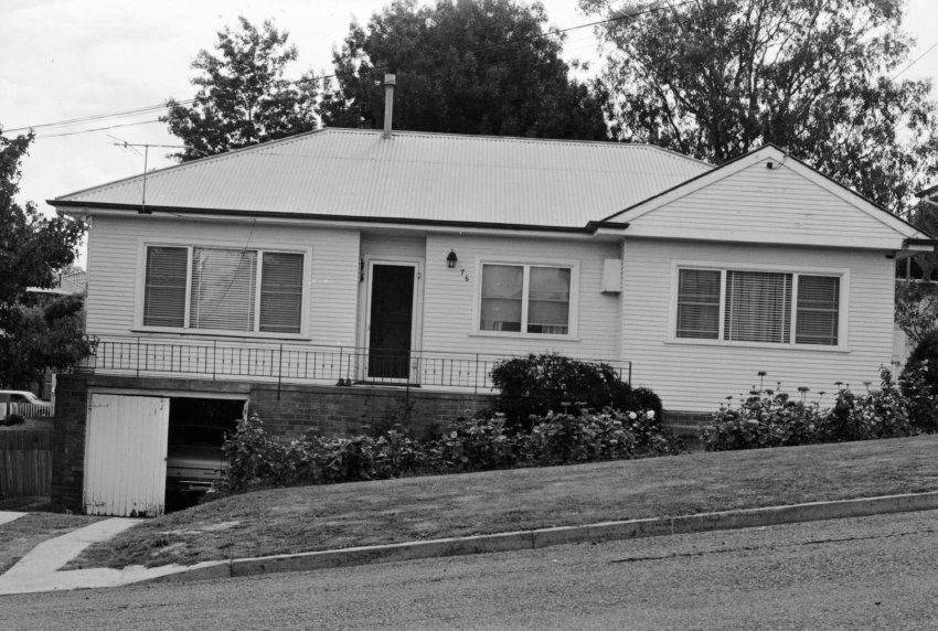  No. 19 of set of 55 weatherboard houses