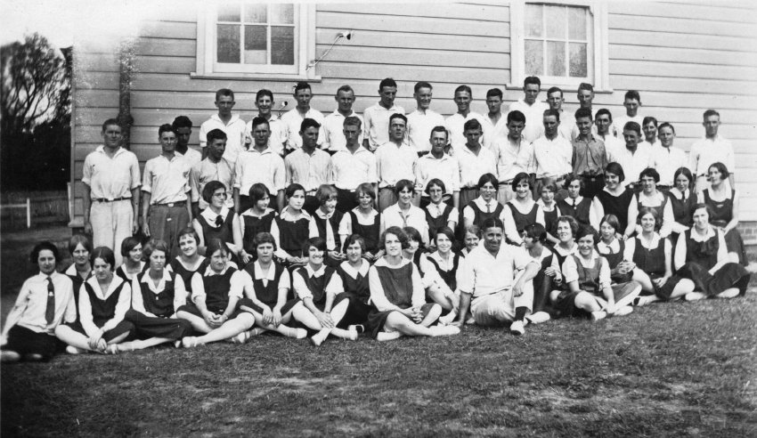 Armidale Teachers' College, P.E. course during first three weeks of College, 1929